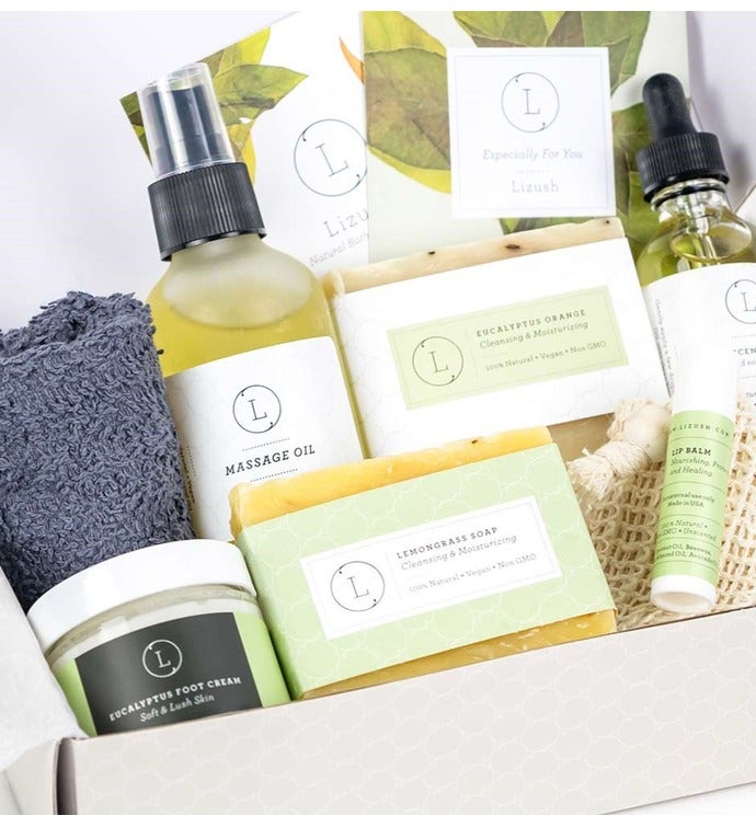  Self Care Kit for Men - Grooming Eucalyptus Gift Box